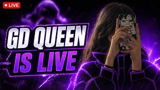 FREE FIRE LIVE | RANK PUSH + CUSTOM ROOM | GD QUEEN GAMING 🔥