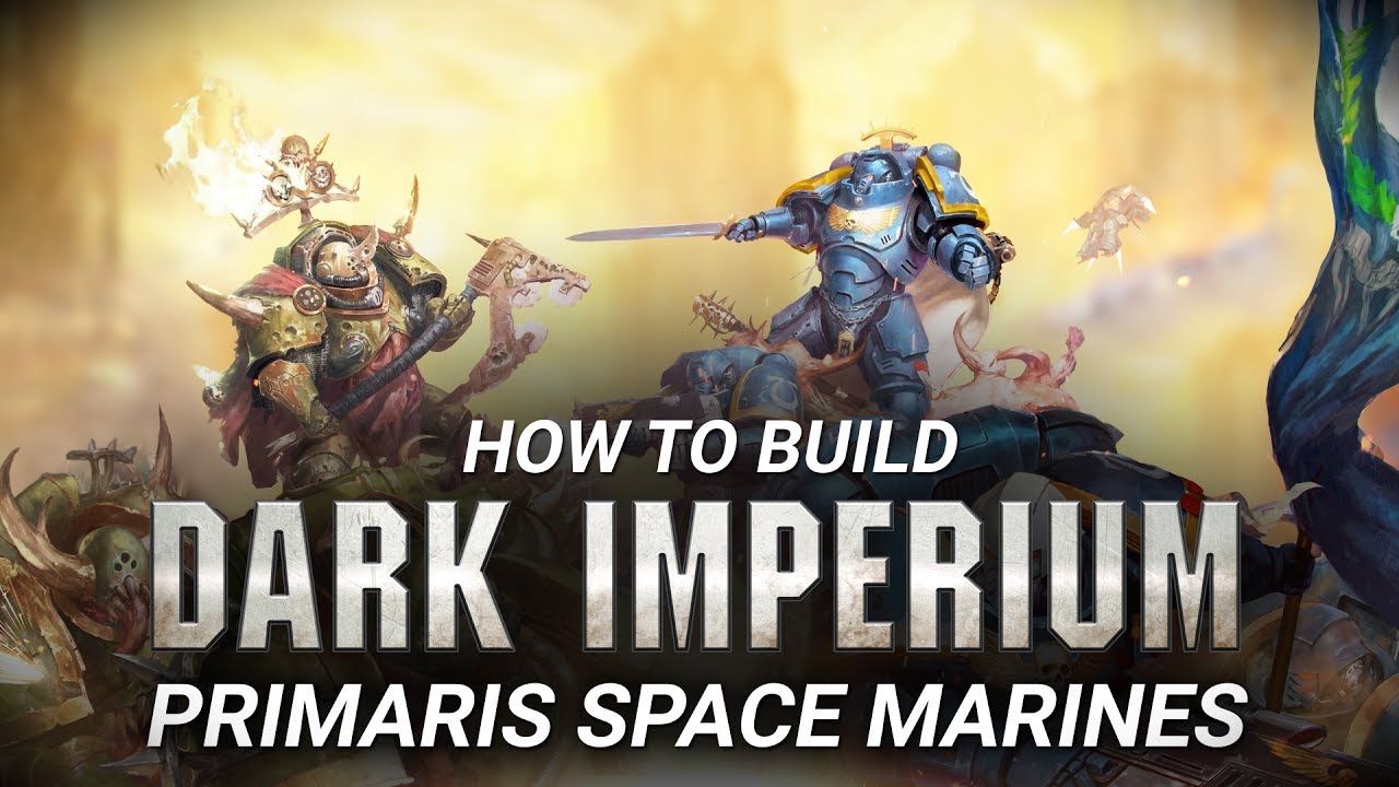GW ... Warhammer 40,000 Primaris Space Marine intercesseurs facile à construire 
