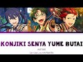 [ES] Konjiki Senya Yume Butai (金色千夜夢舞台) -  AKATSUKI || Color coded Lyrics (Kan/Rom/Eng)