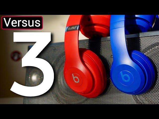 beats headphones solo 3 vs studio 3