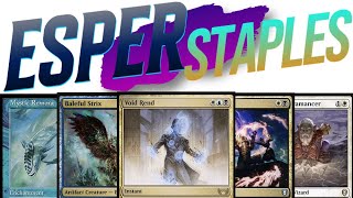 Which Staples Do I Put In My Esper Commander Decks?