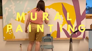 Art Vlog - painting a 40 Foot MURAL