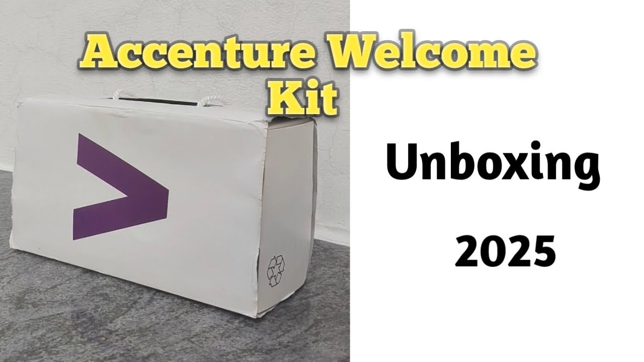 Accenture| Welcome kit | 2025| Unboxing | Software Engineer| #accenture ...