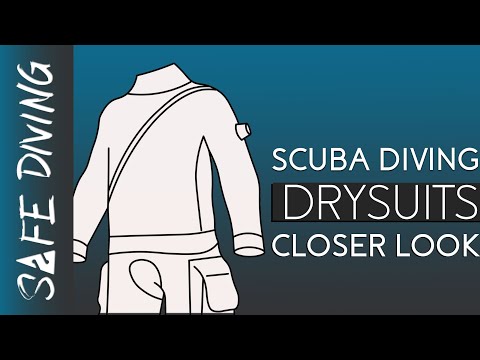 Scuba Diving Drysuit Features | Closer Look