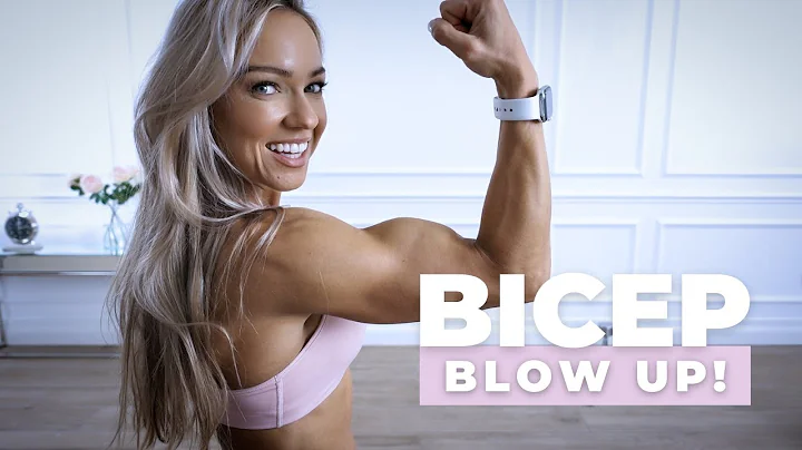 BICEP BLOW UP - Biceps Workout at Home with Dumbbe...