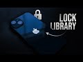 How to Lock Library on iPhone (tutorial)