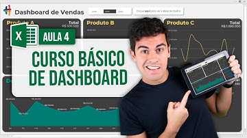 Curso Básico de Dashboard no Excel - Aula 4/4