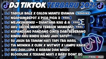 DJ TIKTOK TERBARU 2025🎵DJ TABOLA BALE X CALON MANTU IDAMAN🎵DJ NGAPAIN REPOT X PICA PICA 2 FULL ALBUM