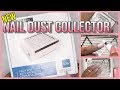 Acrylic Nails Tutorial - Nail Dust Collector Review