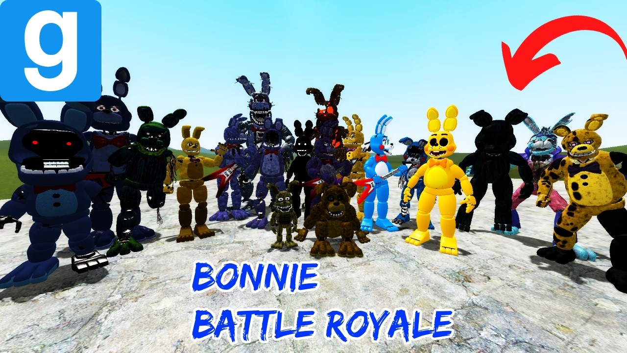 Кто самый сильный Бонни! | Garry's Mod FNAF