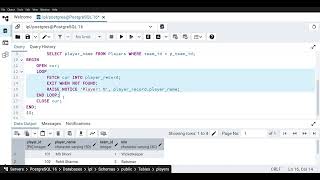 Hands on with PostgreSQL (PL-SQL)