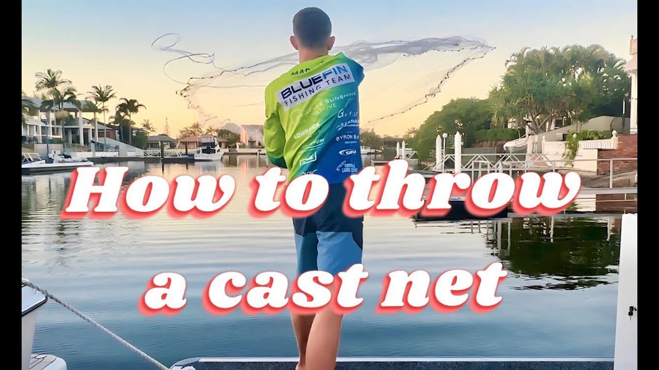 How to throw a cast net YouTube