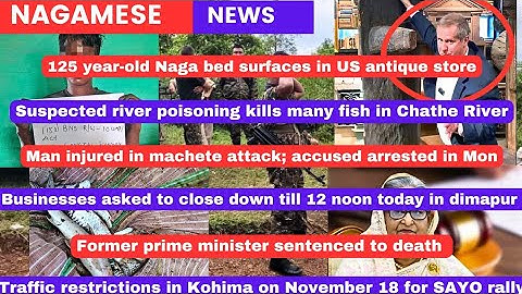 Nagamese News | 18 November 2025 Sumi Naga
