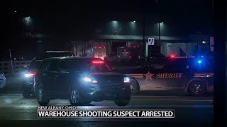 Man arrested after alleged shooting at Ohio warehouse