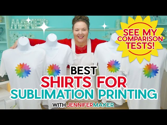 Best & Worst Shirts for Sublimation  Comparison & Washing Tests! 