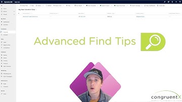 3 Tips for Advanced Find in Microsoft Dynamics!