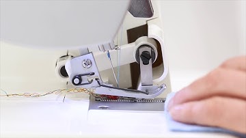 Differential Feed on the SINGER® 14CG754 Serger