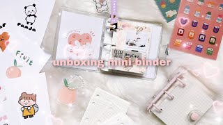 Unboxing 3-ring Mini Binder ❤️ screenshot 5