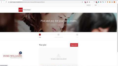 How to book your ACCA remote session CBE