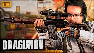 PRIMEIRA VEZ COM A NOVA ARMA DRAGUNOV | PUBG