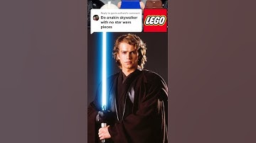 How to make a LEGO Anakin Skywalker without using any parts from LEGO Star Wars! #shorts
