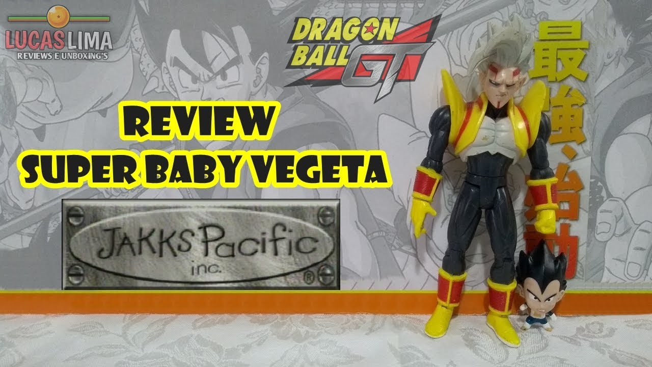 Dragon Ball GT Super Baby Vegeta Jakks Pacific DragonBall figure review 