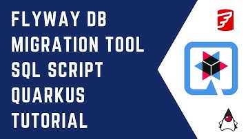 How to use Flyway DB migration tool SQL Script | Quarkus Tutorial | QUARKUS | CloudNative | Java