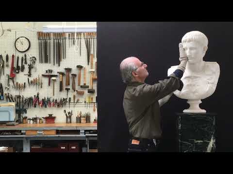 How To Restore Marble Busts and Statues: A Bust of Caesar Augustus
