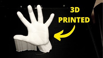 Hand 3D Printing TimeLapse - Ender 3 V2