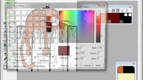 DesignaKnit 8 Tutorial - Converting A Color Drawing Into A Stitch Pattern