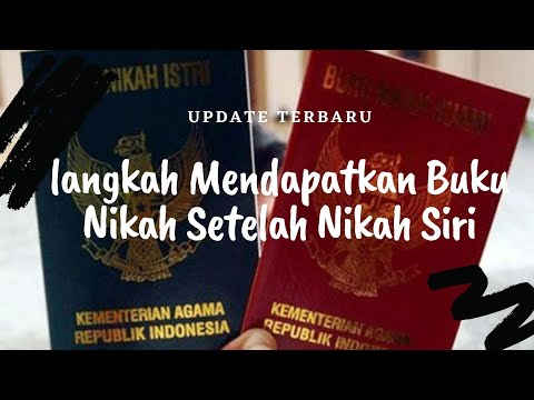 Video: Bagaimana cara menandatangani surat nikah?