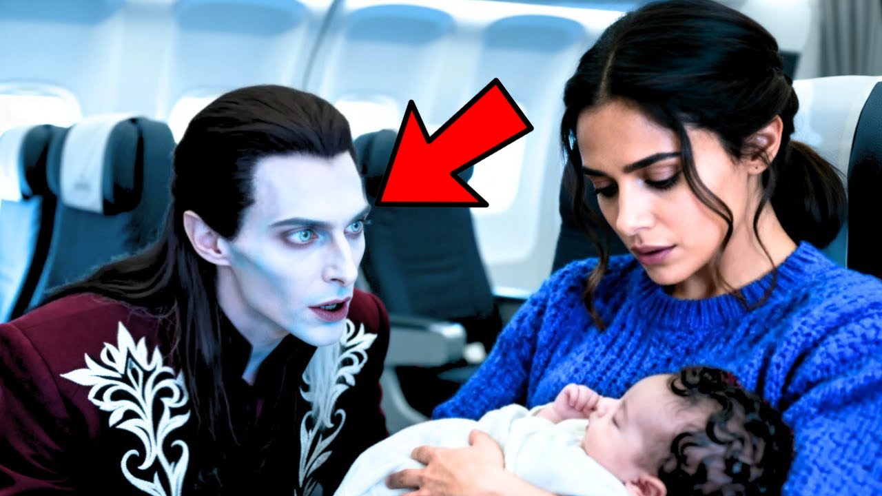 Vampire King's Baby Wouldn't Stop Crying On the Plane... Single Mom Did the Unthinkable