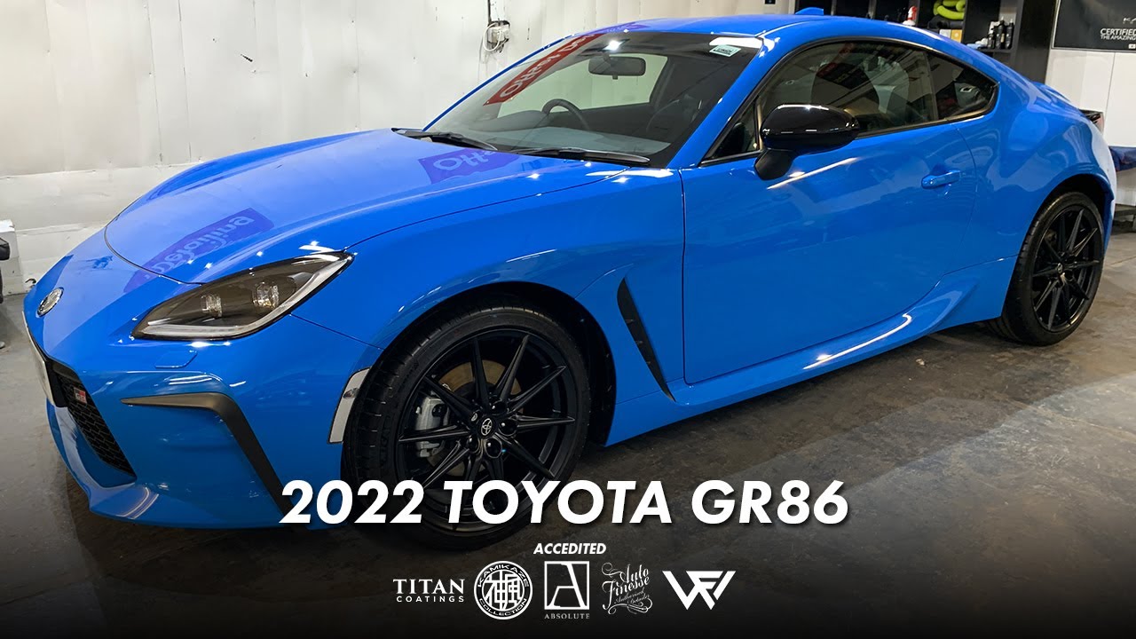 2022 TOYOTA GR86 NEPTUNE BLUE NEW CAR DETAIL YouTube