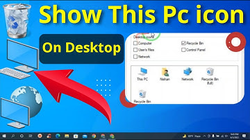 How To Show Icon On Desktop in windows 10 | Add windows 10 desktop icon shortcuts