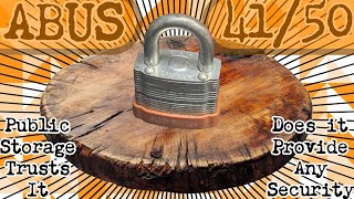 Abus 41/50 Padlock In Disguise