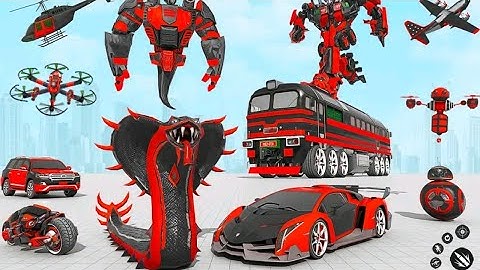 Snake Transformer Robot : Snake Car Robot Transformation Game | Android iOS Gameplay