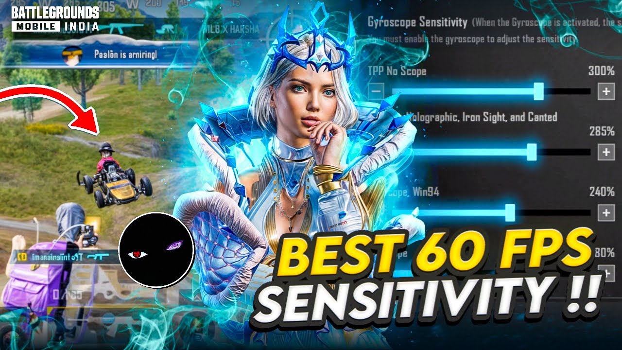Best 60 Fps Sensitivity Ever 🔥 !! Awesome solo The Fastest 60 Fps Player 💀|| BGMI~PUBG !! 