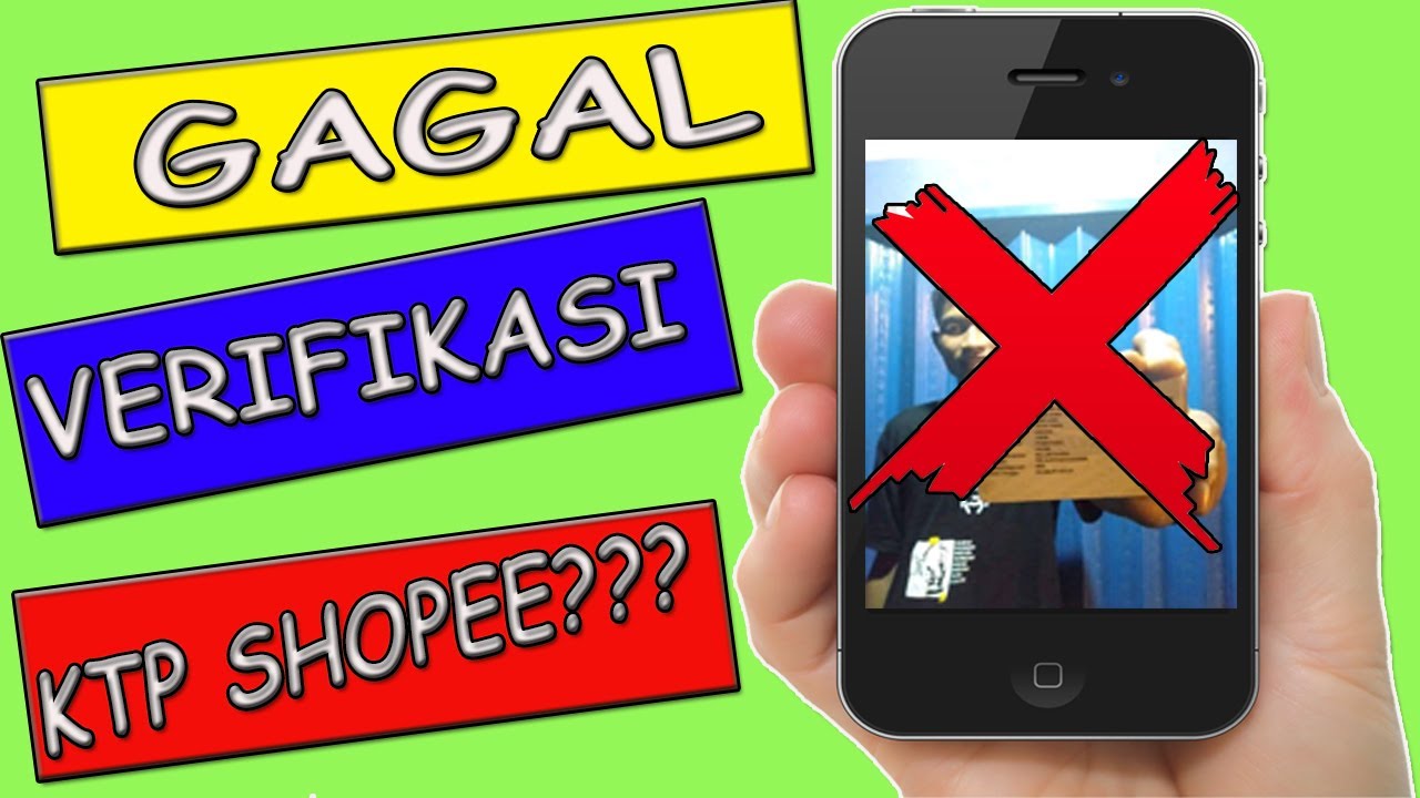 cara mengatasi gagal verifikasi KTP atau gratis ongkir di shopee dan