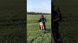 МОТОКАБАНИХА атмосферные покатушки на BSE mx 125 по полям 😍