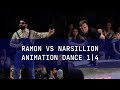 Ramon vs Narsillion Animation dance 1|4 Back to the future battle 2021