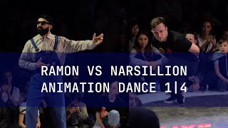 Ramon vs Narsillion Animation dance 1|4 Back to the future battle 2021