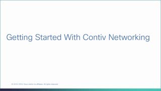 Getting Started with Contiv Network