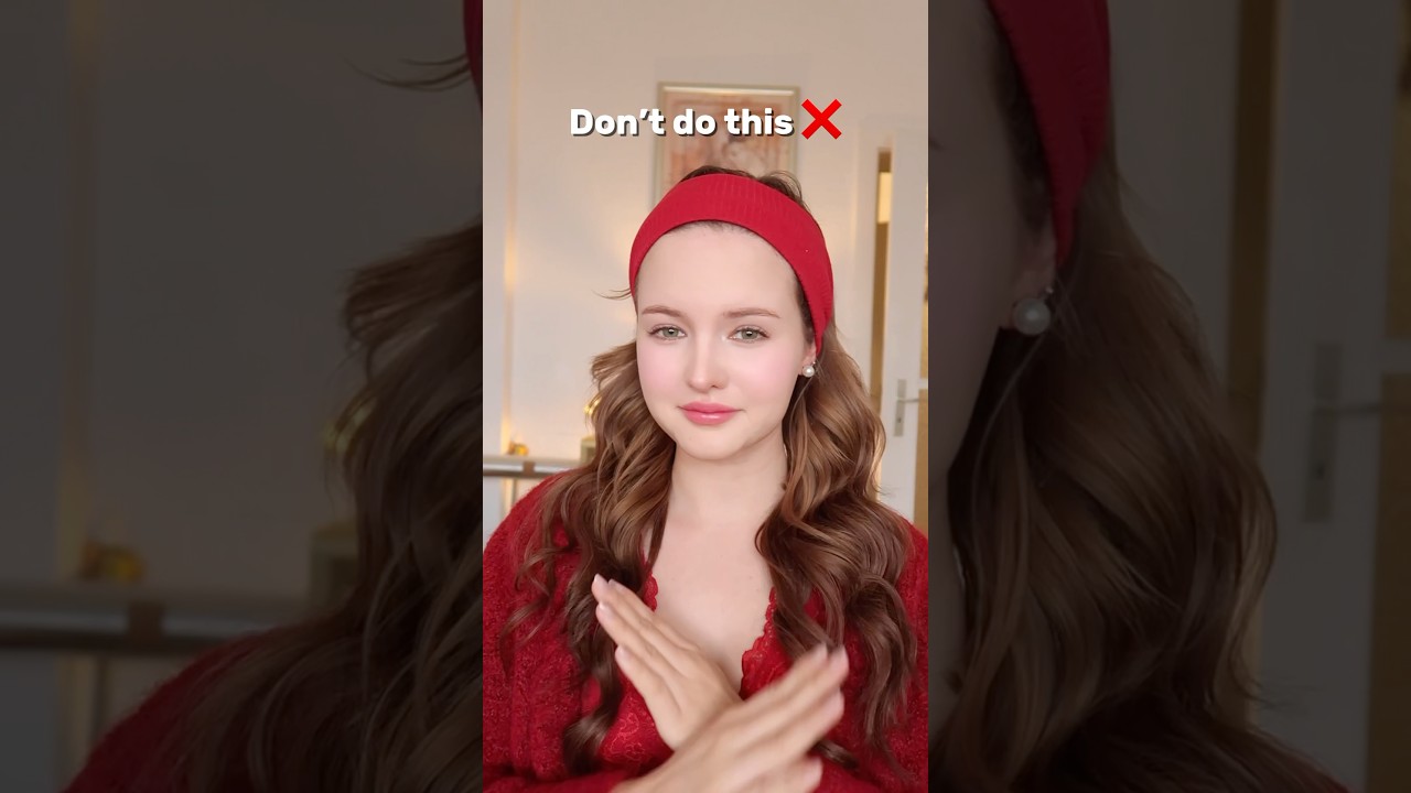 Perfect winter hair style ! 