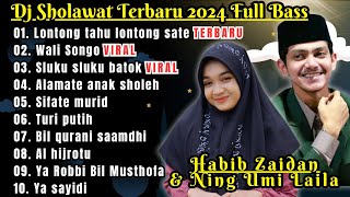 10 DJ SHOLAWAT TERBARU 2024 X NING UMI LAILA X SHOLAWAT PENYEJUK HATI X VIRAL TERBARU FULL BASS