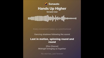 Hands Up Higher-electronic ai music    #music  #song #lyrics