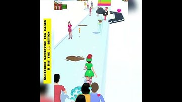 Makeover Run Game Level #78 Satisfying Gameplay Walk-through #shorts #viral #gaming #makeoverrun