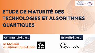 Replay: Étude de maturité des technologies et algorithmes quantiques NISQ
