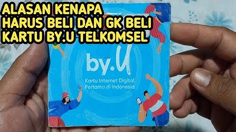 kupas tuntas kelebihan dan kekurangan kartu telkomsel by.u