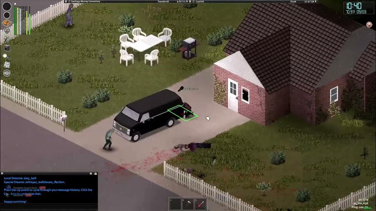 Propane Warrior!! Project Zomboid clip YouTube