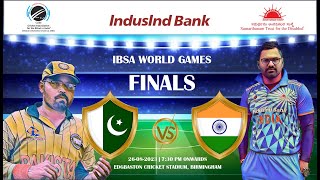 India versus Pakistan in the Mens finals of the IBSA World Games 2023 BLINDCRICKETCABB) blindcricket